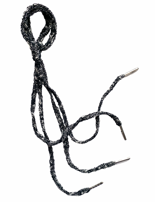 Black Marl Shoelace