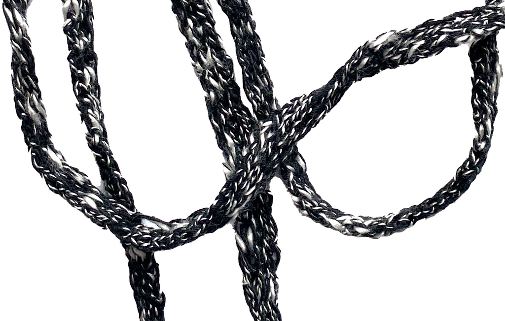 Black Marl Shoelace
