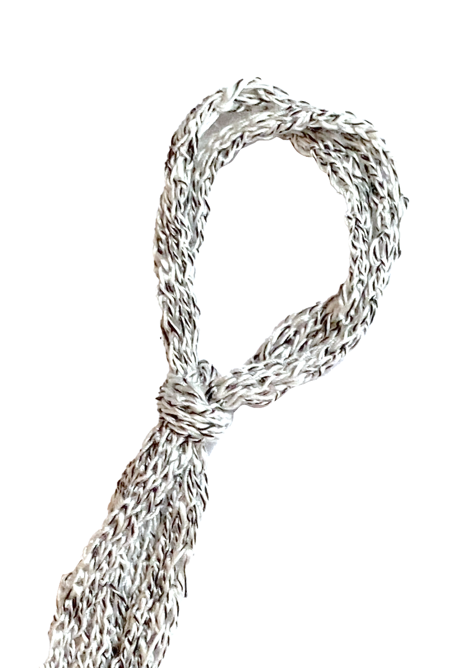 White Marl Shoelaces